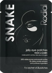 Маска для глаз против морщин Rodial Snake Jelly Eye Patche, 3 г цена и информация | Маски для лица, патчи для глаз | kaup24.ee