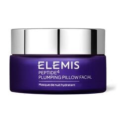 Jahutav öömask niiskuse säilitamiseks Elemis Peptide4 Plumping Pillow Facial, 50 ml цена и информация | Маски для лица, патчи для глаз | kaup24.ee