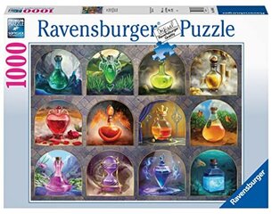 Pusle Ravensburger Võlujoogid, 1000 tk. hind ja info | Pusled | kaup24.ee