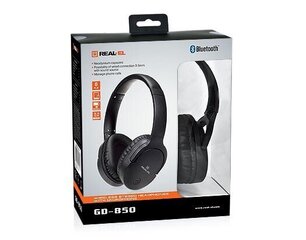 Real-E GD-850 Black EL124100025 hind ja info | Kõrvaklapid | kaup24.ee