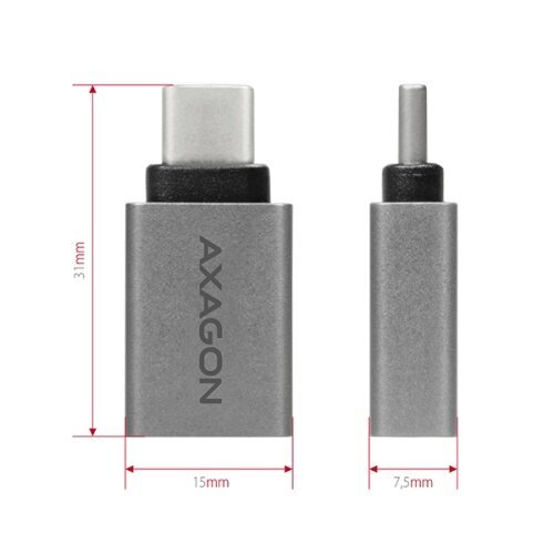 Axagon RUCM-AFA hind ja info | USB jagajad, adapterid | kaup24.ee