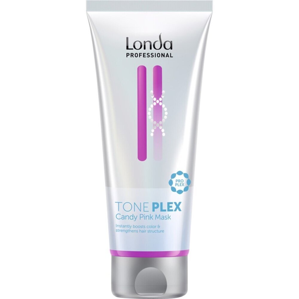 Toniseeriv juuksemask blondidele juustele Londa Professional Toneplex Candy Pink, 200 ml hind ja info | Maskid, õlid, seerumid | kaup24.ee