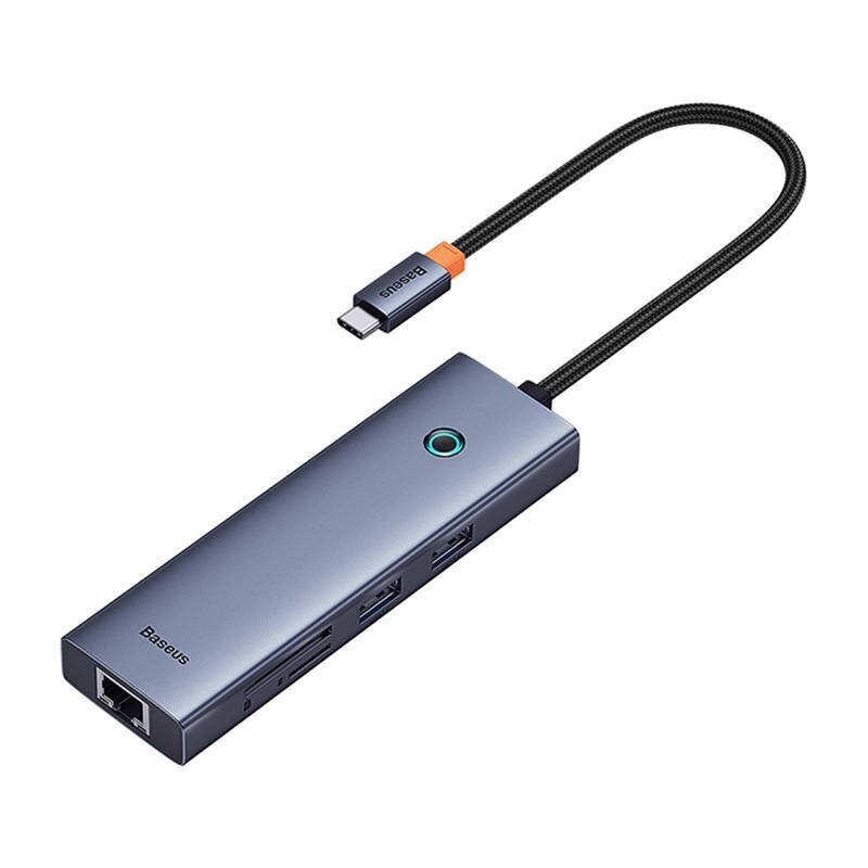 Baseus UltraJoy 7-Port hind ja info | USB jagajad, adapterid | kaup24.ee