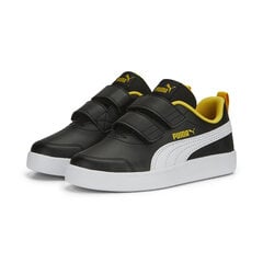 Puma Jalatsid lastele Courtflex V2 Must 371543 27 цена и информация | Детская спортивная обувь | kaup24.ee