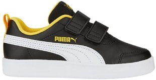 Обувь Puma Courtflex V2 371543 27/1.5, черная цена и информация | Детская спортивная обувь | kaup24.ee