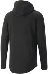 Puma pusa meestele Evostripe Hoodie Must 673312 01 цена и информация | Мужские толстовки | kaup24.ee