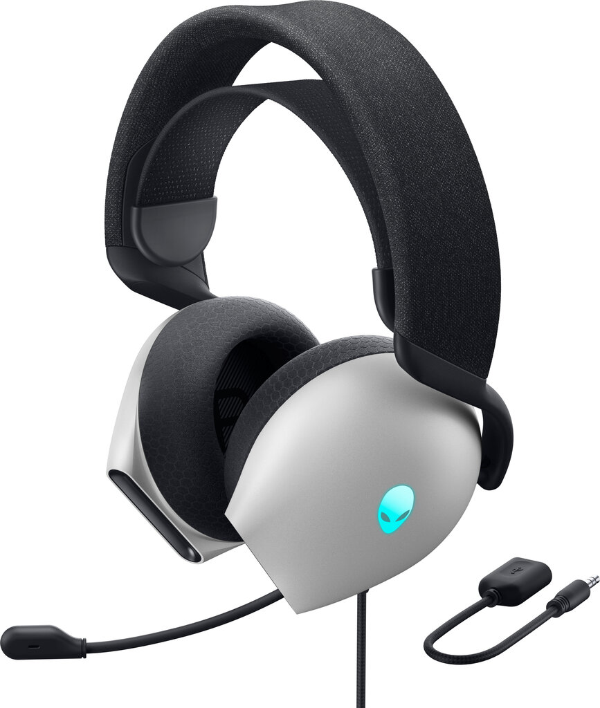 Dell Alienware Wired Gaming Headset - AW520H (Lunar Light) hind ja info | Kõrvaklapid | kaup24.ee