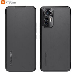 Xiaomi Book Case, Xiaomi 12 Lite 5G, must hind ja info | Telefoni kaaned, ümbrised | kaup24.ee