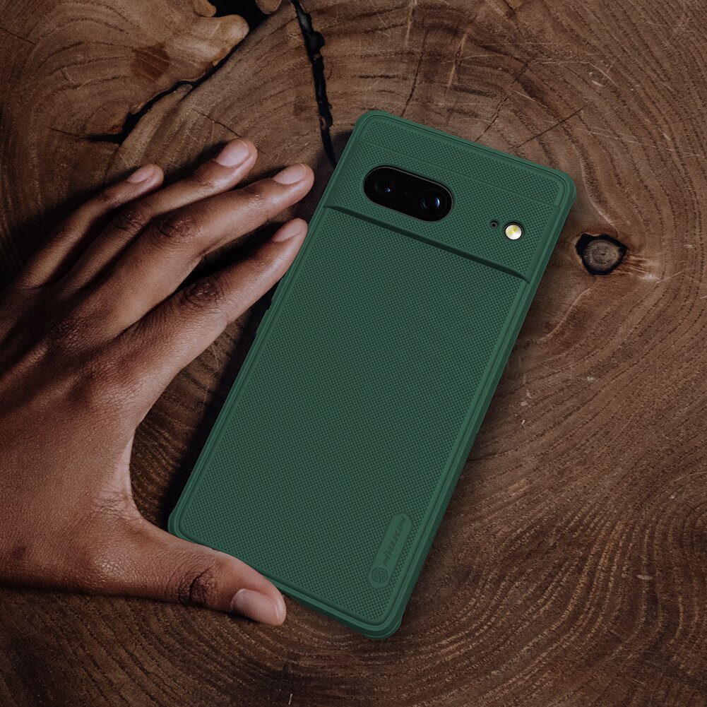 Nillkin Super Frosted Pro Back Cover, Google Pixel 7, roheline цена и информация | Telefoni kaaned, ümbrised | kaup24.ee