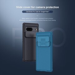 Nillkin CamShield Pro Hard Case, Google Pixel 7, must цена и информация | Чехлы для телефонов | kaup24.ee