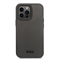 Чехол TUMI Aluminium Carbon Pattern Case для iPhone 14 Pro, черный цена и информация | Чехлы для телефонов | kaup24.ee