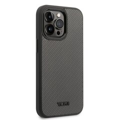 Чехол TUMI Aluminium Carbon Pattern Case для iPhone 14 Pro, черный цена и информация | Чехлы для телефонов | kaup24.ee