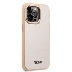 Чехол TUMI Aluminium Carbon Pattern Case для iPhone 14 Pro Max, светло-розовый цена и информация | Чехлы для телефонов | kaup24.ee