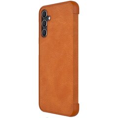 Nillkin Qin Book Case for Samsung Galaxy A14 5G Brown цена и информация | Чехлы для телефонов | kaup24.ee