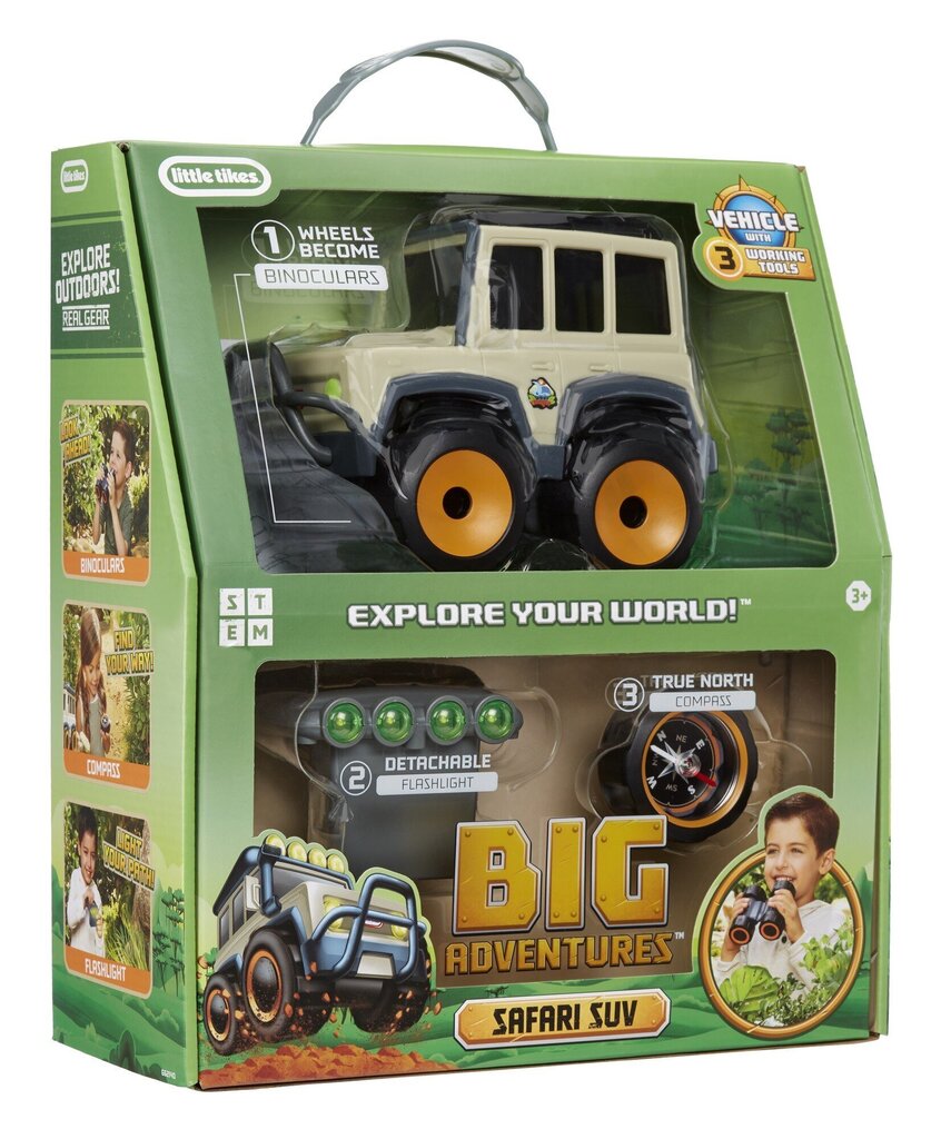 Maastikusõiduk Big Adventures Safari SUV hind ja info | Poiste mänguasjad | kaup24.ee