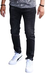 Püksid meestele Integral Must 8133/BLACK-2 hind ja info | Meeste teksad | kaup24.ee