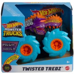 Грузовики-монстры Mattel Hot Wheels: Twisted Tredz 1:43 - Mega-Wrex (GVK39) цена и информация | Игрушки для мальчиков | kaup24.ee