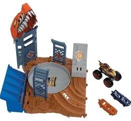 Rada Mattel Hot Wheels Monster Trucks Arena Smashers Spin-Out Challenge Playset цена и информация | Игрушки для мальчиков | kaup24.ee