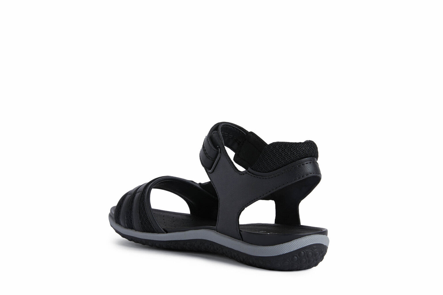 Sandaalid naistele Geox Vega Sandals, mustad цена и информация | Naiste sandaalid | kaup24.ee