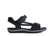Sandaalid naistele Geox Vega Sandals, mustad hind ja info | Naiste sandaalid | kaup24.ee