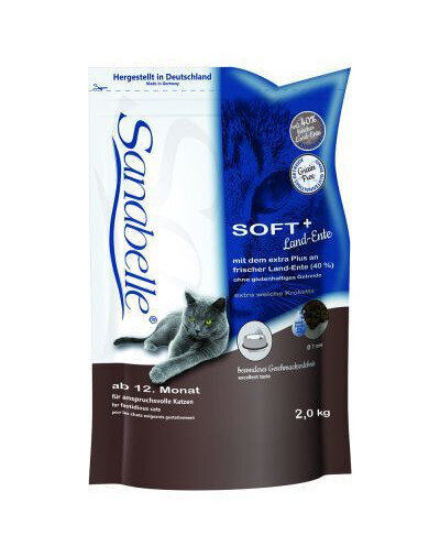 Bosch Petfood Sanabelle Soft+ pardiga, 2 kg hind ja info | Kuivtoit kassidele | kaup24.ee