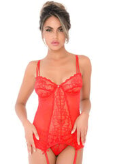 Сексуальный комплект нижнего белья LEG AVENUE MOSAIC SNAP CROTH BODYSUIT ONE SIZE цена и информация | Сексуальное женское белье | kaup24.ee