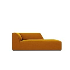Бархатный правый диван Micadoni Ruby, желтый цвет цена и информация | Диваны | kaup24.ee