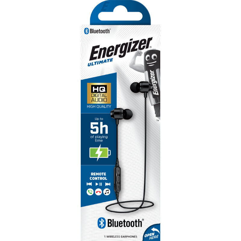 Energizer Ultimate CIBT20 Black hind ja info | Kõrvaklapid | kaup24.ee