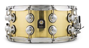 Соло-барабан 14x6,5" Natal Meta Brass SD-BR-CL46 цена и информация | Ударные инструменты | kaup24.ee