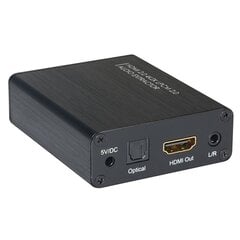 Helimuundur Techly Audio 5.1CH Toslink/Analog 3.5mm 2CH HDMI-ga 4K*2K*50/60Hz hind ja info | Lülitid (Switch) | kaup24.ee