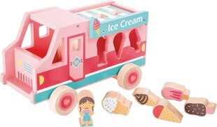 Puidust mänguasjade sorteerija Small Foot Ice Cream Bus hind ja info | Imikute mänguasjad | kaup24.ee