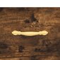 vidaXL kõrge kapp, suitsutatud tamm, 69,5 x 31 x 115 cm, tehispuit hind ja info | Kummutid | kaup24.ee