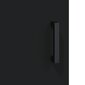 vidaXL kõrge kapp, must, 69,5 x 31 x 115 cm, tehispuit цена и информация | Kummutid | kaup24.ee