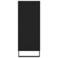 vidaXL kõrge kapp, must, 57 x 35 x 90 cm, tehispuit цена и информация | Kummutid | kaup24.ee