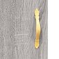 vidaXL kõrge kapp, hall Sonoma tamm, 69,5 x 31 x 115 cm, tehispuit hind ja info | Kummutid | kaup24.ee