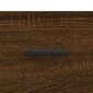 vidaXL kohvilaud, pruun tamm, 102 x 50 x 40 cm, tehispuit hind ja info | Diivanilauad | kaup24.ee