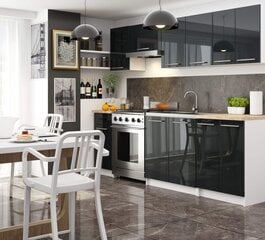 Кухонный шкаф Akord Oliwia S40, серый/белый цвет цена и информация | Кухонные шкафчики | kaup24.ee