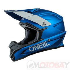 Кроссовый шлем O'Neal 1 Series Solid, синий цвет цена и информация | Шлемы для мотоциклистов | kaup24.ee