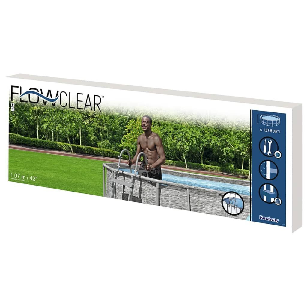 Bestway Flowclear 4 astmega basseiniredel, 107 cm hind ja info | Basseinitehnika | kaup24.ee