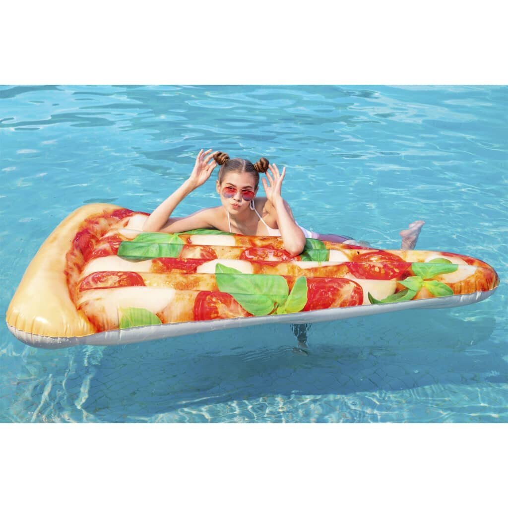 Bestway ujumismadrats "Pizza Party", 188 x 130 cm hind ja info | Täispuhutavad veemänguasjad ja ujumistarbed | kaup24.ee