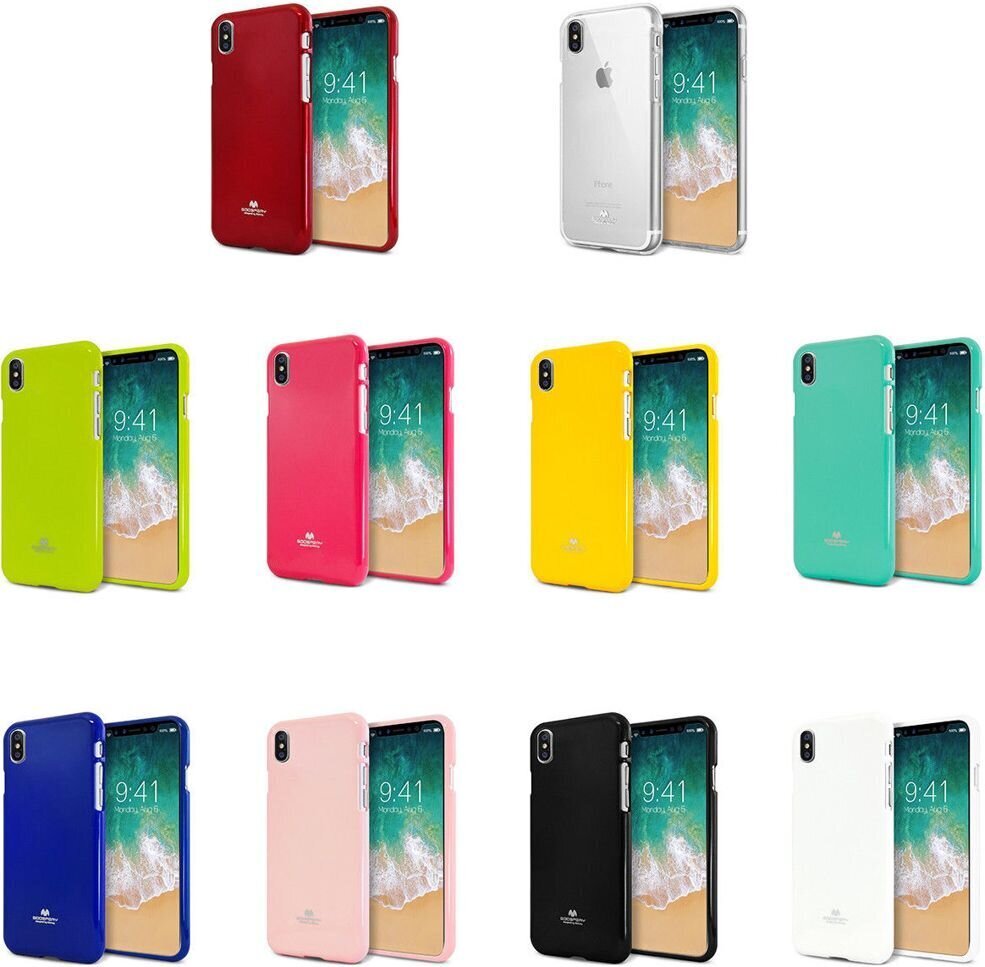 Jelly Case Mercury, iPhone XS Max, must hind ja info | Telefoni kaaned, ümbrised | kaup24.ee