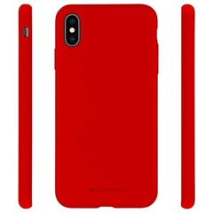 Mercury Silicone iPhone 12|12 Pro 6,1" czerwony|red цена и информация | Чехлы для телефонов | kaup24.ee