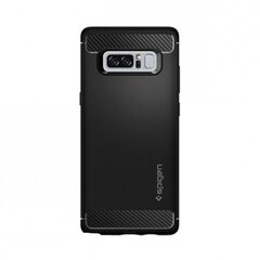 Spigen Rugged Armor Samsung Note 8 black 587CS22061, must цена и информация | Чехлы для телефонов | kaup24.ee