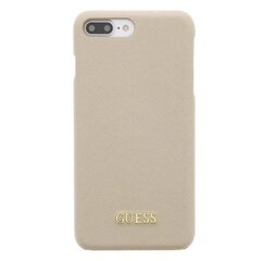 Guess GUHCP7LTBE iPhone 7|8 Plus beige |beżowy hard case Saffiano цена и информация | Чехлы для телефонов | kaup24.ee