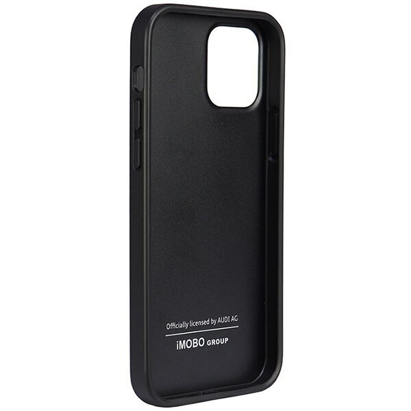 Audi Synthetic Leather iPhone 11 Pro 5.8" black hardcase AU-TPUPCIP11-TT|D1-BK, must hind ja info | Telefoni kaaned, ümbrised | kaup24.ee