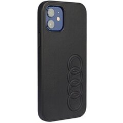 Audi Synthetic Leather iPhone 11 Pro 5.8" czarny|black hardcase AU-TPUPCIP11-TT|D1-BK цена и информация | Чехлы для телефонов | kaup24.ee