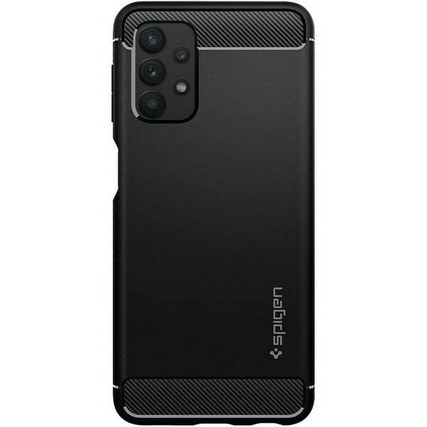 Spigen Rugged Armor Sam A326 A32 5G black ACS03046, must цена и информация | Telefoni kaaned, ümbrised | kaup24.ee