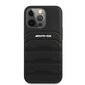 AMG Leather Debossed Lines Case for iPhone 14 Pro Max цена и информация | Telefoni kaaned, ümbrised | kaup24.ee