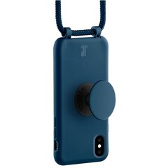 Etui JE PopGrip iPhone 7|8|SE 2020|2022 granatowy|blue sapphire 30011 (Just Elegance) цена и информация | Чехлы для телефонов | kaup24.ee