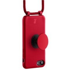 Etui JE PopGrip iPhone 7|8|SE 2020|2022 czerwony|cyber red 30009 (Just Elegance) цена и информация | Чехлы для телефонов | kaup24.ee